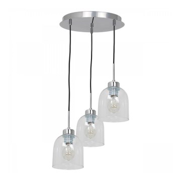 Chandelier on a string FILL 3xE27/60W/230V round