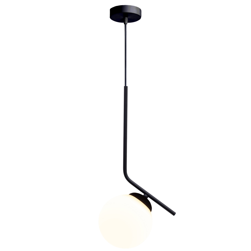 Chandelier on a string FIRA 1xE27/60W/230V black