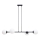 Chandelier on a string FIRA 4xE27/60W/230V black