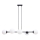 Chandelier on a string FIRA 5xE27/60W/230V black