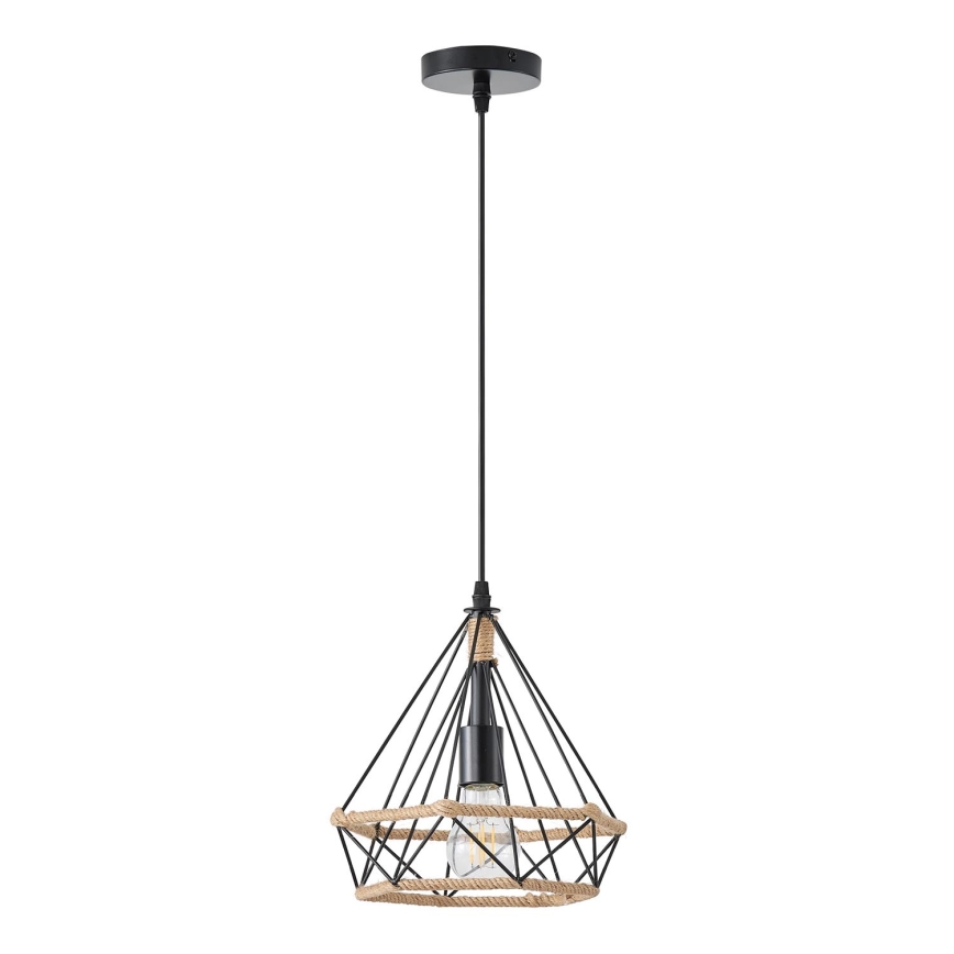 Chandelier on a string FLARE 1xE27/15W/230V d. 25 cm beige