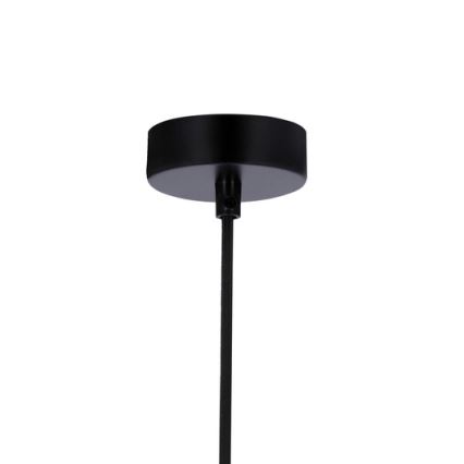 Chandelier on a string FLEN 1xE27/40W/230V d. 20 cm black