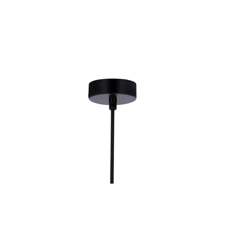 Chandelier on a string FLEN 1xE27/40W/230V d. 20 cm black