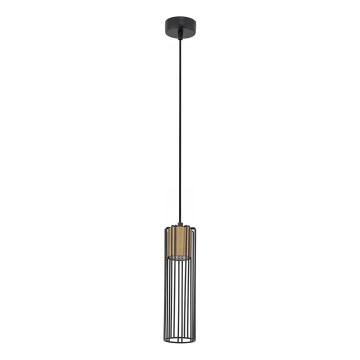 Chandelier on a string FOBIA 1xGU10/25W/230V black/gold
