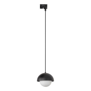 Chandelier on a string for 1-phase rail system BONO 1xG9/8W/230V black