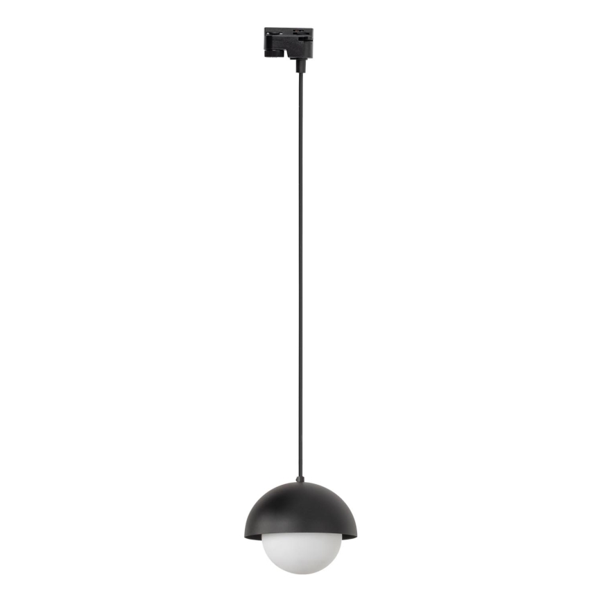 Chandelier on a string for 1-phase rail system BONO 1xG9/8W/230V black