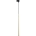 Chandelier on a string for 1-phase rail system PIANO 1xG9/8W/230V gold/black