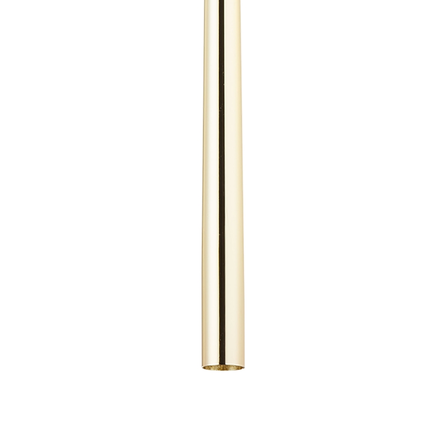 Chandelier on a string for 3-phase rail system PIANO 1xG9/8W/230V gold/black