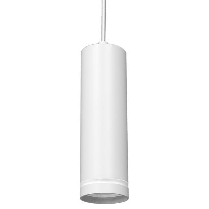 Chandelier on a string for 3-phase rail system PIPE 1xGU10/25W/230V white