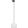 Chandelier on a string for 3-phase rail system TRACER 1xE27/15W/230V d. 20 cm black/white