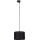 Chandelier on a string for 3-phase rail system TRACER 1xE27/15W/230V d. 30 cm black