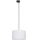 Chandelier on a string for 3-phase rail system TRACER 1xE27/15W/230V d. 38 cm black/white
