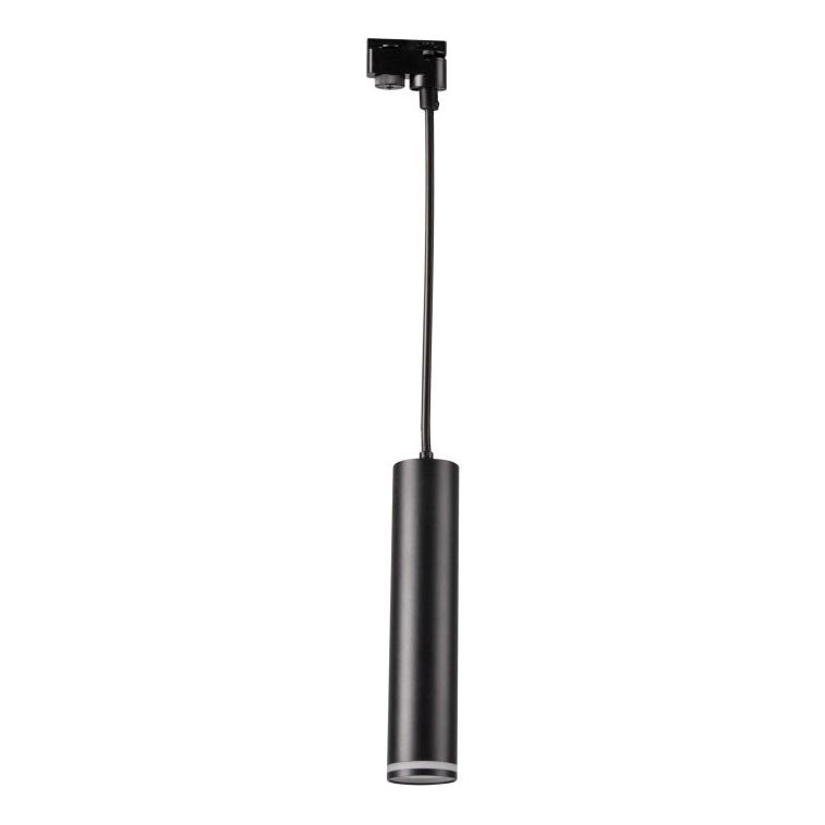 Chandelier on a string for rail system PARIS 1xGU10/10W/230V black