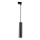 Chandelier on a string for rail system PARIS 1xGU10/10W/230V black