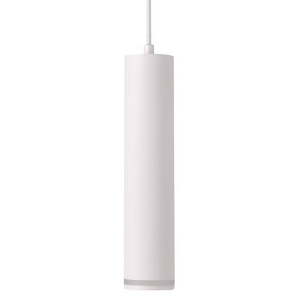 Chandelier on a string for rail system PARIS 3xGU10/10W/230V + 1 m rail system white