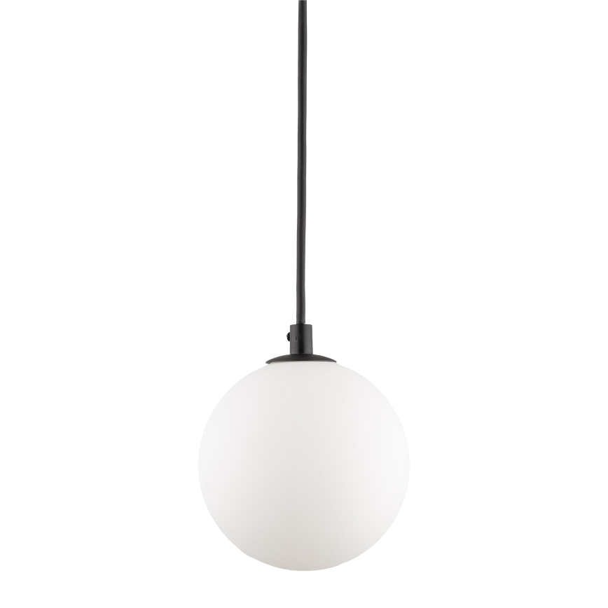 Chandelier on a string for 1-phase rail system TRACER 1xG9/8W/230V black/white