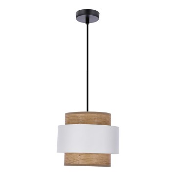 Chandelier on a string FORNI 1xE27/40W/230V brown/white