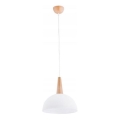 Chandelier on a string FOTYN 1xE27/15W/230V brown
