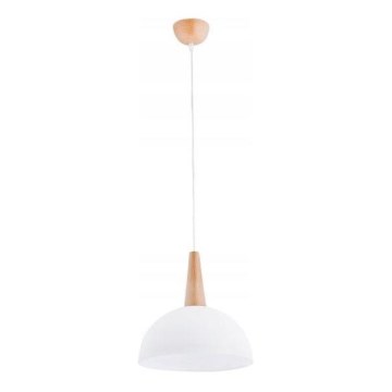 Chandelier on a string FOTYN 1xE27/15W/230V brown