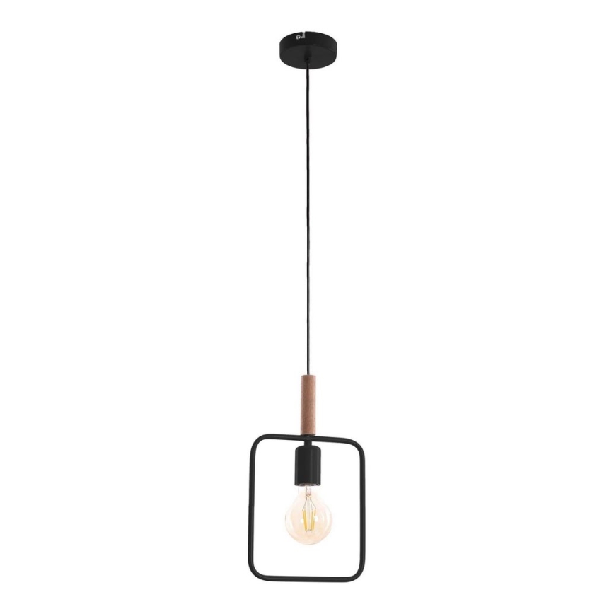 Chandelier on a string FRAME 1xE27/60W/230V black