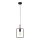Chandelier on a string FRAME 1xE27/60W/230V black