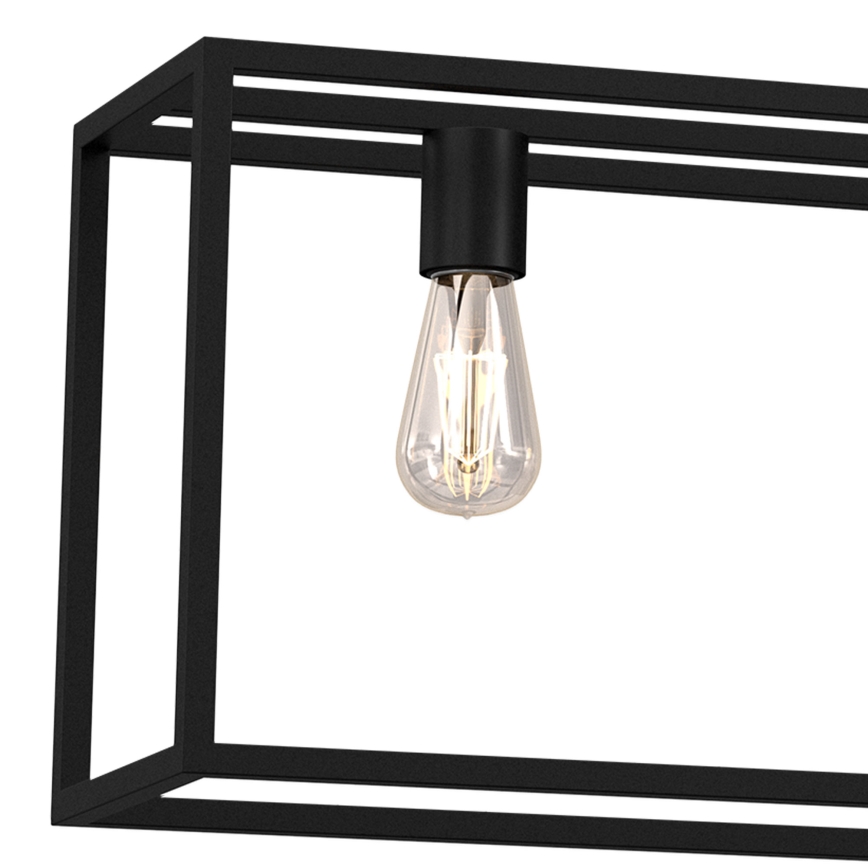 Chandelier on a string FRAME 4xE27/60W/230V black