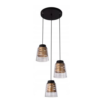Chandelier on a string FRESNO 3xE27/60W/230V