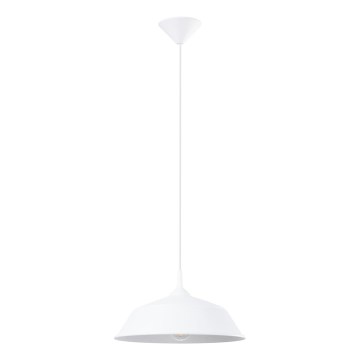 Chandelier on a string FRIKA 1xE27/15W/230V d. 34 cm white