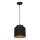 Chandelier on a string FRODI 1xE27/60W/230V black
