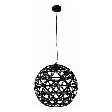 Chandelier on a string FROZEN 1xE27/60W/230V d. 50 cm black