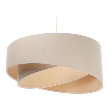 Chandelier on a string GALAXY 1xE27/60W/230V beige