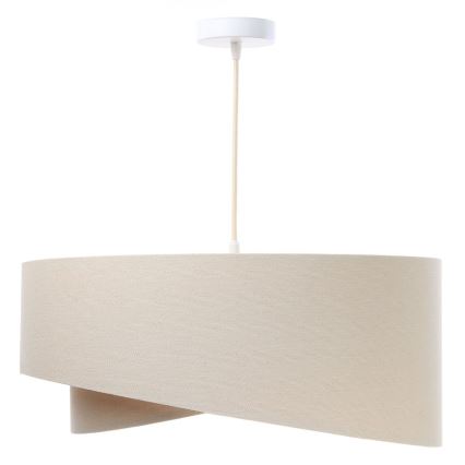 Chandelier on a string GALAXY 1xE27/60W/230V beige