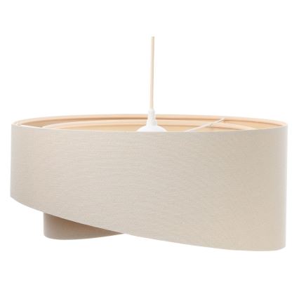 Chandelier on a string GALAXY 1xE27/60W/230V beige