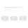 Chandelier on a string GALAXY 3xE27/60W/230V white