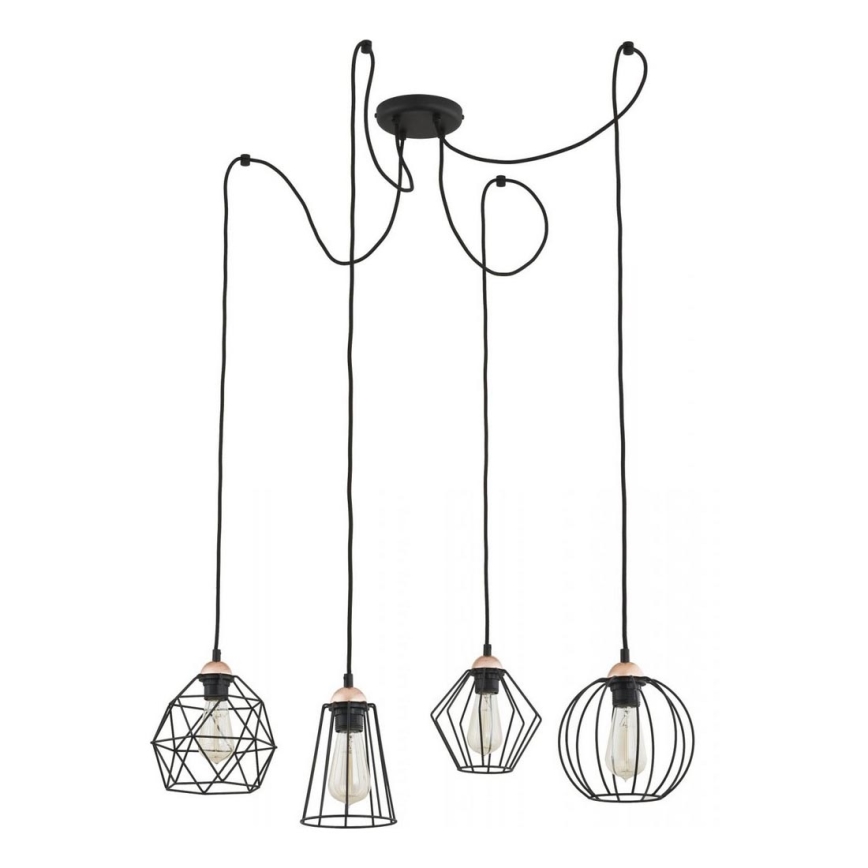 Chandelier on a string GALAXY 4xE27/60W/230V spider