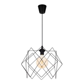 Chandelier on a string GALL 1xE27/60W/230V black