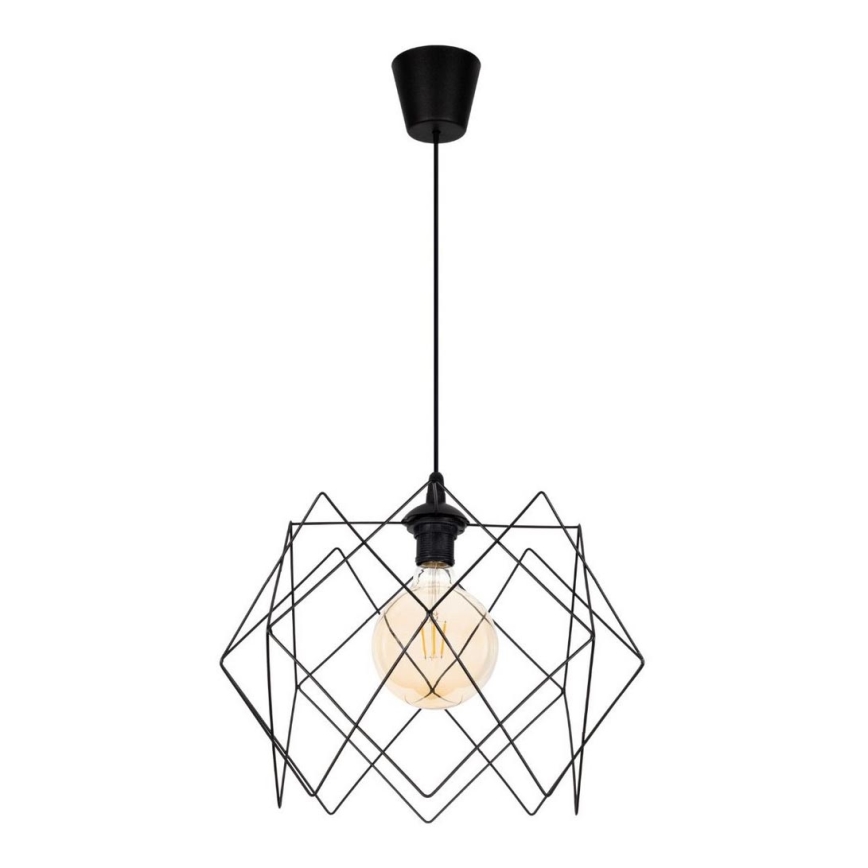 Chandelier on a string GALL 1xE27/60W/230V black
