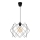 Chandelier on a string GALL 1xE27/60W/230V black
