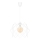 Chandelier on a string GALL 1xE27/60W/230V white