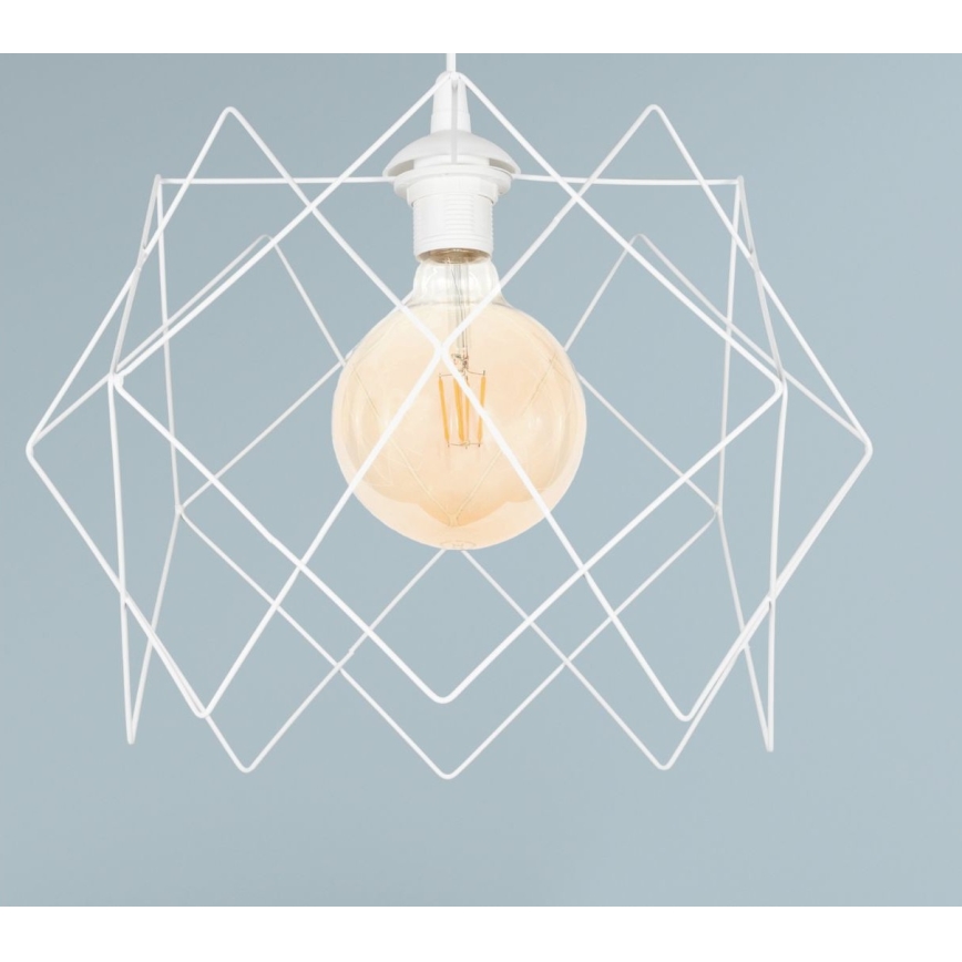 Chandelier on a string GALL 1xE27/60W/230V white