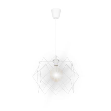Chandelier on a string GALL 1xE27/60W/230V white