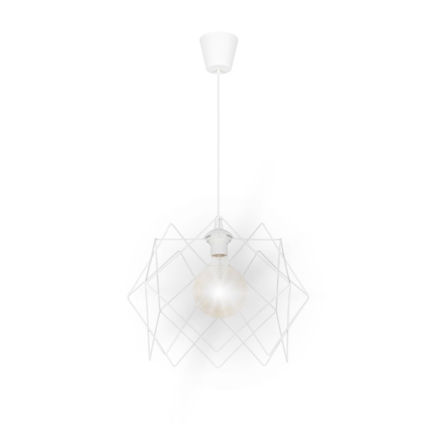 Chandelier on a string GALL 1xE27/60W/230V white