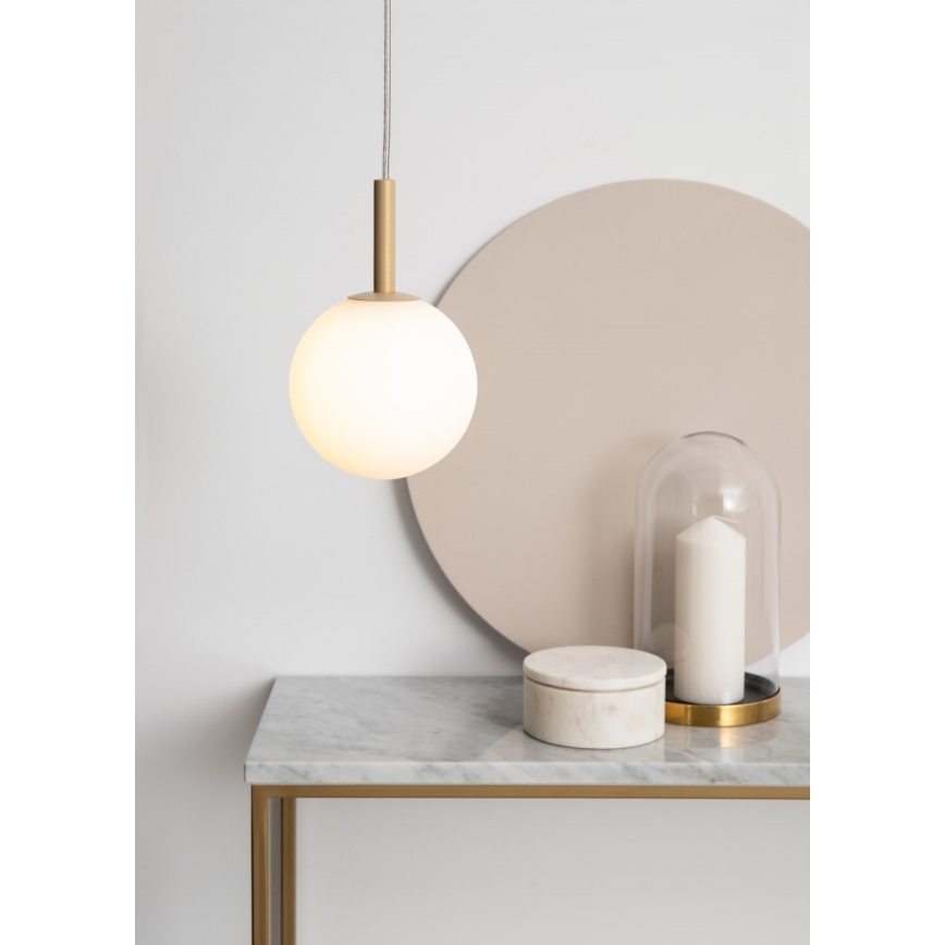 Chandelier on a string GAMA 1xG9/12W/230V gold