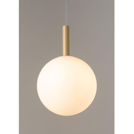 Chandelier on a string GAMA 1xG9/12W/230V gold