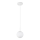 Chandelier on a string GAMA 1xG9/12W/230V white