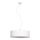 Chandelier on a string GARDA 1xE27/60W/230V d. 40 cm white