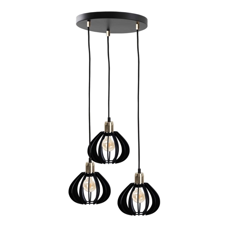 Chandelier on a string GEM 3xE27/60W/230V