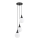 Chandelier on a string GEMINI 3xE14/40W/230V