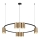 Chandelier on a string GENESIS 10xGU10/8W/230V gold