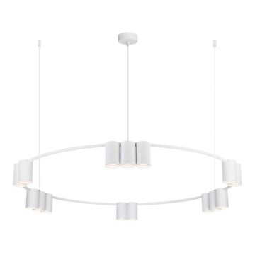 Chandelier on a string GENESIS 15xGU10/8W/230V white